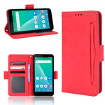 Custodia per telefono in pelle con motivo in pelle di vitello, For Schok Volt SV55 / SV55216, For TCL 30V 5G, For vivo S12 / V23 5G, For vivo Y76 5G