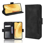 Custodia per telefono in pelle con motivo in pelle di vitello, For Schok Volt SV55 / SV55216, For TCL 30V 5G, For vivo S12 / V23 5G, For vivo Y76 5G