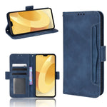 Custodia per telefono in pelle con motivo in pelle di vitello, For Schok Volt SV55 / SV55216, For TCL 30V 5G, For vivo S12 / V23 5G, For vivo Y76 5G