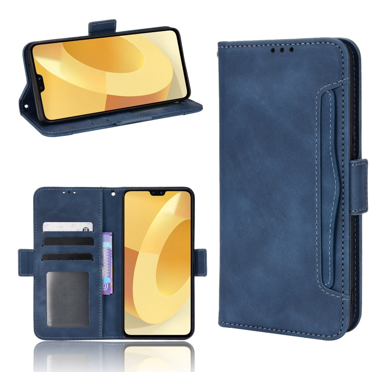Custodia per telefono in pelle con motivo in pelle di vitello, For Schok Volt SV55 / SV55216, For TCL 30V 5G, For vivo S12 / V23 5G, For vivo Y76 5G