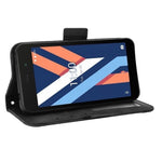 Custodia per telefono in pelle con motivo in pelle di vitello, For Wiko Y52, For Tecno Spark 7, For Xiaomi Redmi 10C, For Xiaomi Redmi K40S
