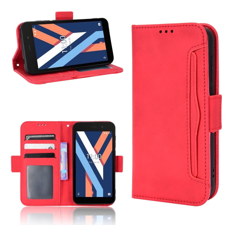 Custodia per telefono in pelle con motivo in pelle di vitello, For Wiko Y52, For Tecno Spark 7, For Xiaomi Redmi 10C, For Xiaomi Redmi K40S