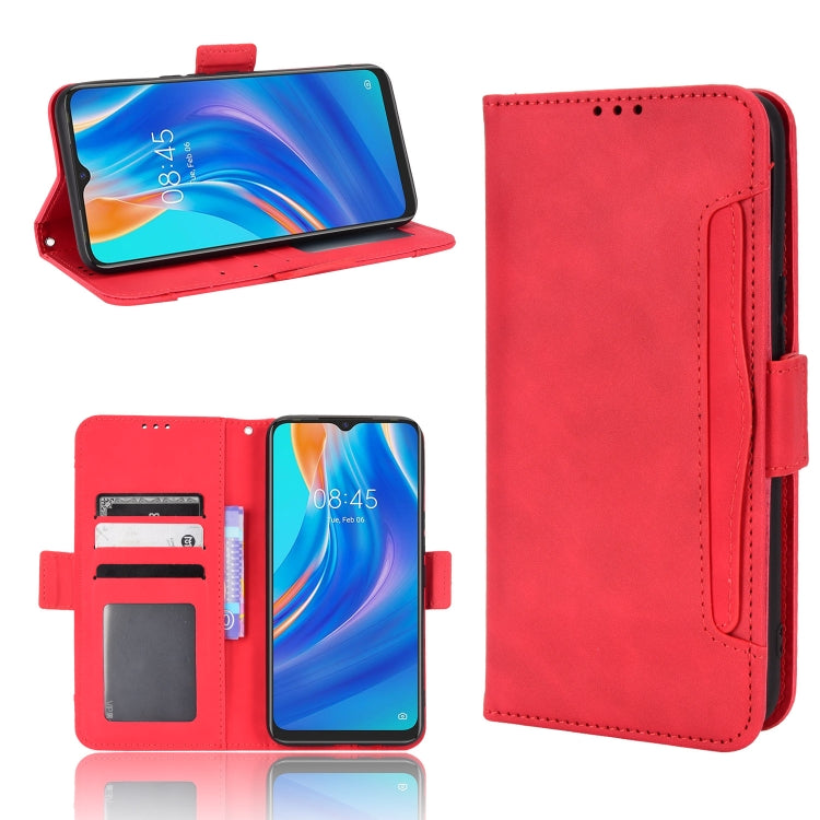 Custodia per telefono in pelle con motivo in pelle di vitello, For Wiko Y52, For Tecno Spark 7, For Xiaomi Redmi 10C, For Xiaomi Redmi K40S