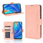Custodia per telefono in pelle con motivo in pelle di vitello, For Wiko Y52, For Tecno Spark 7, For Xiaomi Redmi 10C, For Xiaomi Redmi K40S