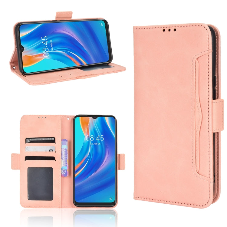 Custodia per telefono in pelle con motivo in pelle di vitello, For Wiko Y52, For Tecno Spark 7, For Xiaomi Redmi 10C, For Xiaomi Redmi K40S