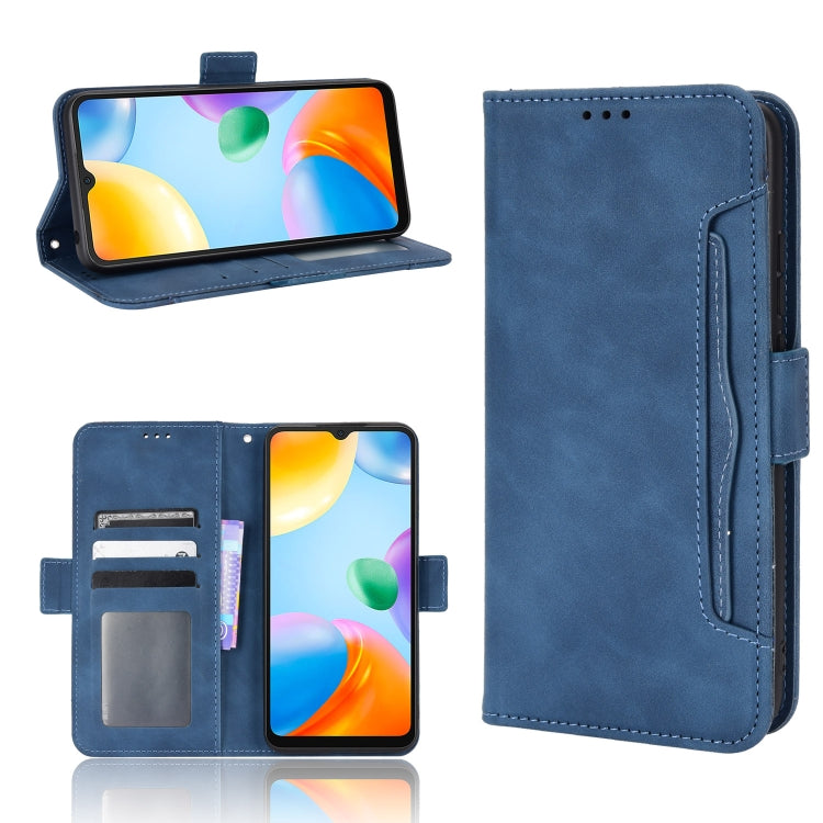 Custodia per telefono in pelle con motivo in pelle di vitello, For Wiko Y52, For Tecno Spark 7, For Xiaomi Redmi 10C, For Xiaomi Redmi K40S