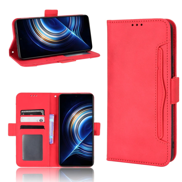 Custodia per telefono in pelle con motivo in pelle di vitello, For Wiko Y52, For Tecno Spark 7, For Xiaomi Redmi 10C, For Xiaomi Redmi K40S