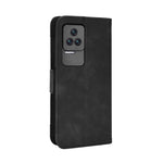 Custodia per telefono in pelle con motivo in pelle di vitello, For Xiaomi Redmi K50 / K50 Pro, For Honor X8, For Samsung Galaxy A13 4G, For Xiaomi Poco M4 Pro 4G Fine Hole