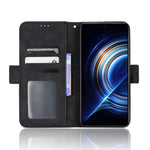 Custodia per telefono in pelle con motivo in pelle di vitello, For Xiaomi Redmi K50 / K50 Pro, For Honor X8, For Samsung Galaxy A13 4G, For Xiaomi Poco M4 Pro 4G Fine Hole