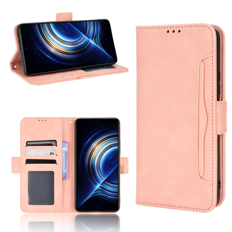 Custodia per telefono in pelle con motivo in pelle di vitello, For Xiaomi Redmi K50 / K50 Pro, For Honor X8, For Samsung Galaxy A13 4G, For Xiaomi Poco M4 Pro 4G Fine Hole