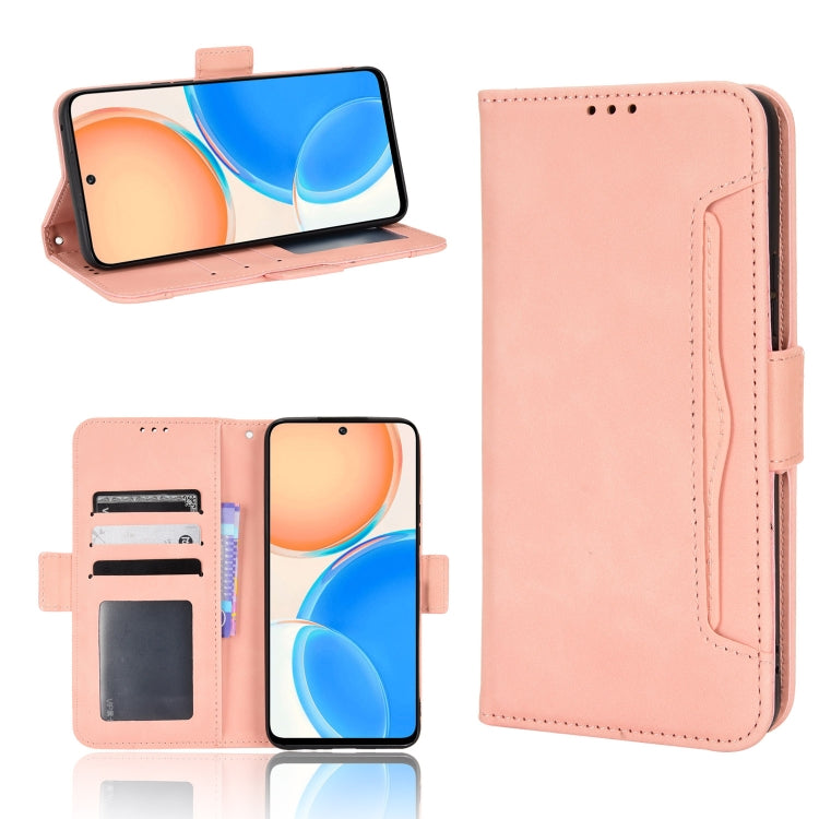 Custodia per telefono in pelle con motivo in pelle di vitello, For Xiaomi Redmi K50 / K50 Pro, For Honor X8, For Samsung Galaxy A13 4G, For Xiaomi Poco M4 Pro 4G Fine Hole