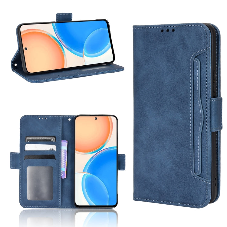 Custodia per telefono in pelle con motivo in pelle di vitello, For Xiaomi Redmi K50 / K50 Pro, For Honor X8, For Samsung Galaxy A13 4G, For Xiaomi Poco M4 Pro 4G Fine Hole