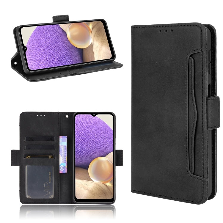 Custodia per telefono in pelle con motivo in pelle di vitello, For Xiaomi Redmi K50 / K50 Pro, For Honor X8, For Samsung Galaxy A13 4G, For Xiaomi Poco M4 Pro 4G Fine Hole