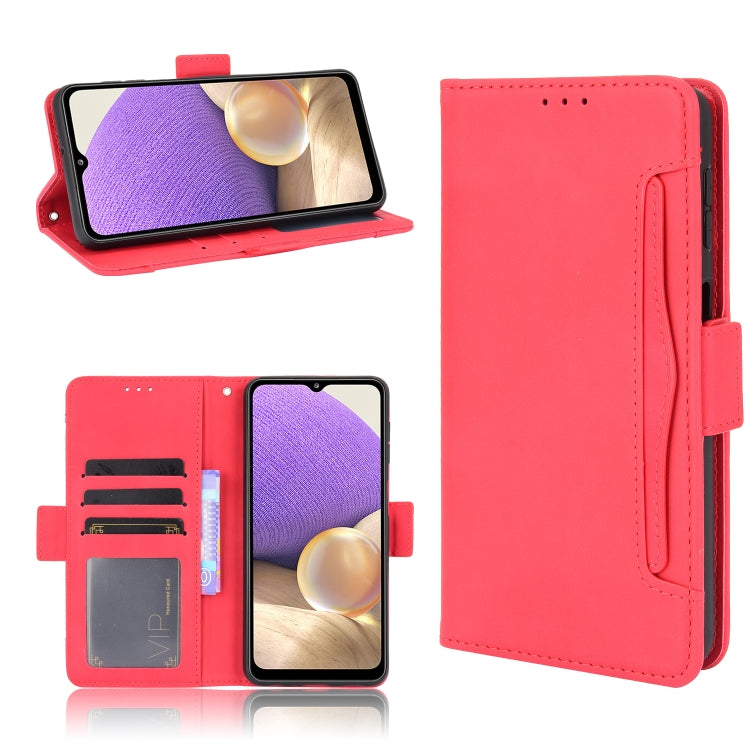 Custodia per telefono in pelle con motivo in pelle di vitello, For Xiaomi Redmi K50 / K50 Pro, For Honor X8, For Samsung Galaxy A13 4G, For Xiaomi Poco M4 Pro 4G Fine Hole