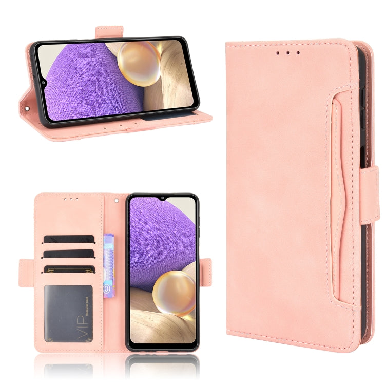 Custodia per telefono in pelle con motivo in pelle di vitello, For Xiaomi Redmi K50 / K50 Pro, For Honor X8, For Samsung Galaxy A13 4G, For Xiaomi Poco M4 Pro 4G Fine Hole