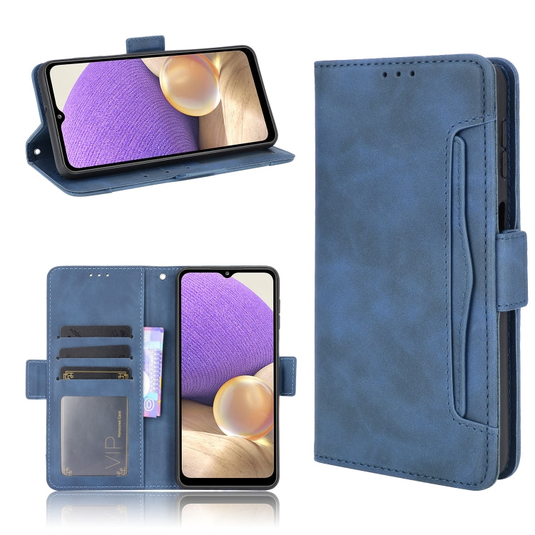 Custodia per telefono in pelle con motivo in pelle di vitello, For Xiaomi Redmi K50 / K50 Pro, For Honor X8, For Samsung Galaxy A13 4G, For Xiaomi Poco M4 Pro 4G Fine Hole
