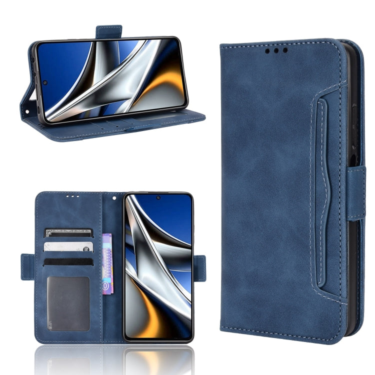Custodia per telefono in pelle con motivo in pelle di vitello, For Xiaomi Redmi K50 / K50 Pro, For Honor X8, For Samsung Galaxy A13 4G, For Xiaomi Poco M4 Pro 4G Fine Hole