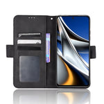 Custodia per telefono in pelle con motivo in pelle di vitello, For Xiaomi Poco M4 Pro 5G, For OnePlus Nord CE 2 5G, For ZTE Blade A72