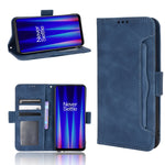 Custodia per telefono in pelle con motivo in pelle di vitello, For Xiaomi Poco M4 Pro 5G, For OnePlus Nord CE 2 5G, For ZTE Blade A72