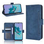 Custodia per telefono in pelle con motivo in pelle di vitello, For Xiaomi Poco M4 Pro 5G, For OnePlus Nord CE 2 5G, For ZTE Blade A72