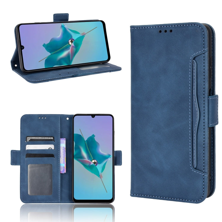 Custodia per telefono in pelle con motivo in pelle di vitello, For Xiaomi Poco M4 Pro 5G, For OnePlus Nord CE 2 5G, For ZTE Blade A72