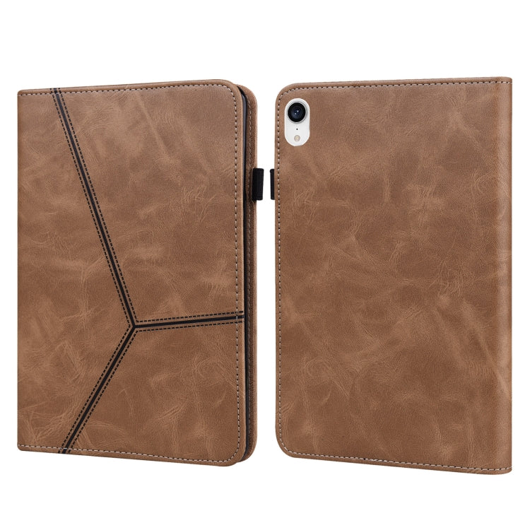 Custodia in pelle a righe per iPad Pro 12.9 e iPad mini