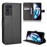 Custodia per telefono in pelle con trama a diamante, For BLU G91 Pro, For OPPO Realme Q3T / Q3S, For TCL 20 SE, For TCL 30 SE / 30 E / 306 / Sharp Aquos V6