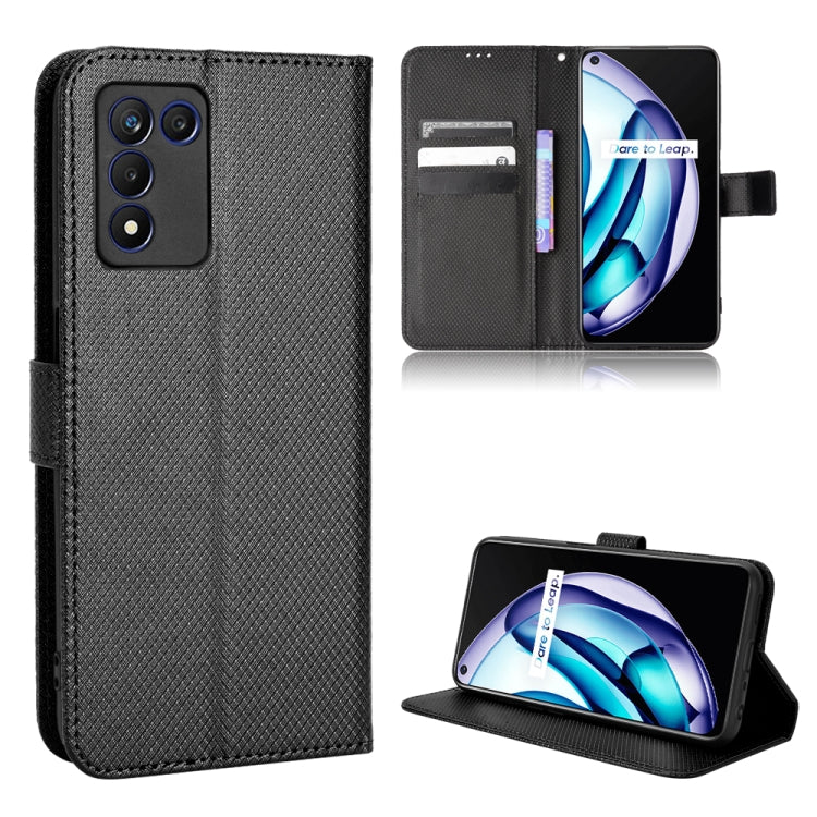 Custodia per telefono in pelle con trama a diamante, For BLU G91 Pro, For OPPO Realme Q3T / Q3S, For TCL 20 SE, For TCL 30 SE / 30 E / 306 / Sharp Aquos V6