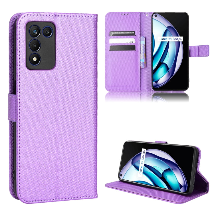 Custodia per telefono in pelle con trama a diamante, For BLU G91 Pro, For OPPO Realme Q3T / Q3S, For TCL 20 SE, For TCL 30 SE / 30 E / 306 / Sharp Aquos V6