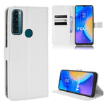 Custodia per telefono in pelle con trama a diamante, For BLU G91 Pro, For OPPO Realme Q3T / Q3S, For TCL 20 SE, For TCL 30 SE / 30 E / 306 / Sharp Aquos V6
