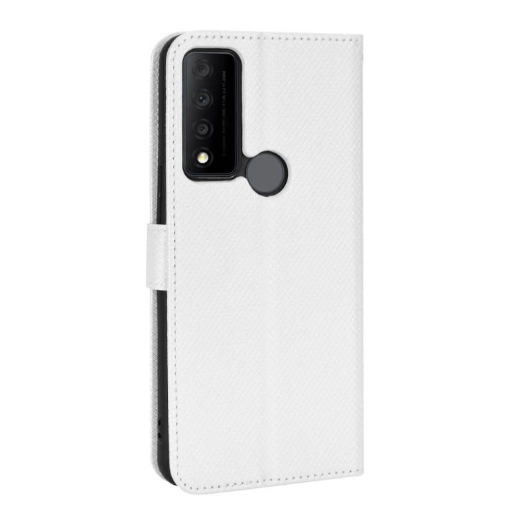 Custodia per telefono in pelle con trama a diamante, For TCL 30 XE 5G / 30 V 5G, For vivo Y76 5G, For Wiko Y52, For Wiko Y82, For Doogee S88 Pro / S88 Plus