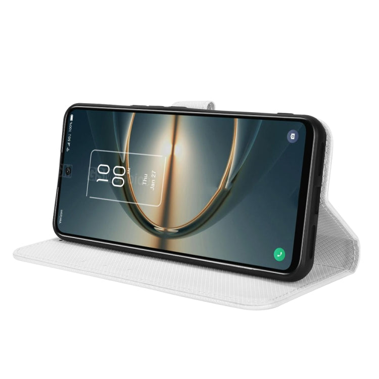 Custodia per telefono in pelle con trama a diamante, For TCL 30 XE 5G / 30 V 5G, For vivo Y76 5G, For Wiko Y52, For Wiko Y82, For Doogee S88 Pro / S88 Plus