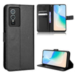 Custodia per telefono in pelle con trama a diamante, For TCL 30 XE 5G / 30 V 5G, For vivo Y76 5G, For Wiko Y52, For Wiko Y82, For Doogee S88 Pro / S88 Plus