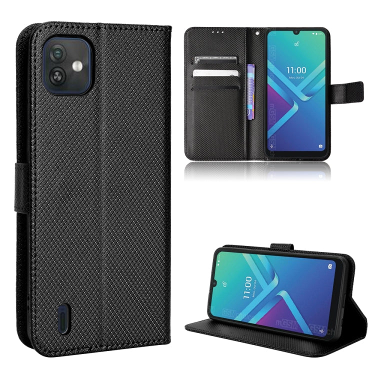Custodia per telefono in pelle con trama a diamante, For TCL 30 XE 5G / 30 V 5G, For vivo Y76 5G, For Wiko Y52, For Wiko Y82, For Doogee S88 Pro / S88 Plus