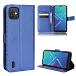 Custodia per telefono in pelle con trama a diamante, For TCL 30 XE 5G / 30 V 5G, For vivo Y76 5G, For Wiko Y52, For Wiko Y82, For Doogee S88 Pro / S88 Plus