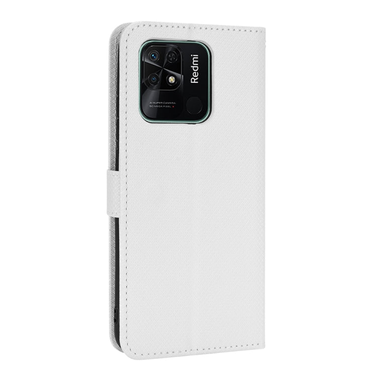 Custodia per telefono in pelle con trama a diamante, For Xiaomi Redmi 10C, For Xiaomi Redmi K30 Pro / Poco F2 Pro, For Xiaomi Redmi K40S, For Xiaomi Redmi K50 / K50 Pro