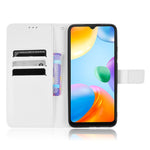 Custodia per telefono in pelle con trama a diamante, For Xiaomi Redmi 10C, For Xiaomi Redmi K30 Pro / Poco F2 Pro, For Xiaomi Redmi K40S, For Xiaomi Redmi K50 / K50 Pro
