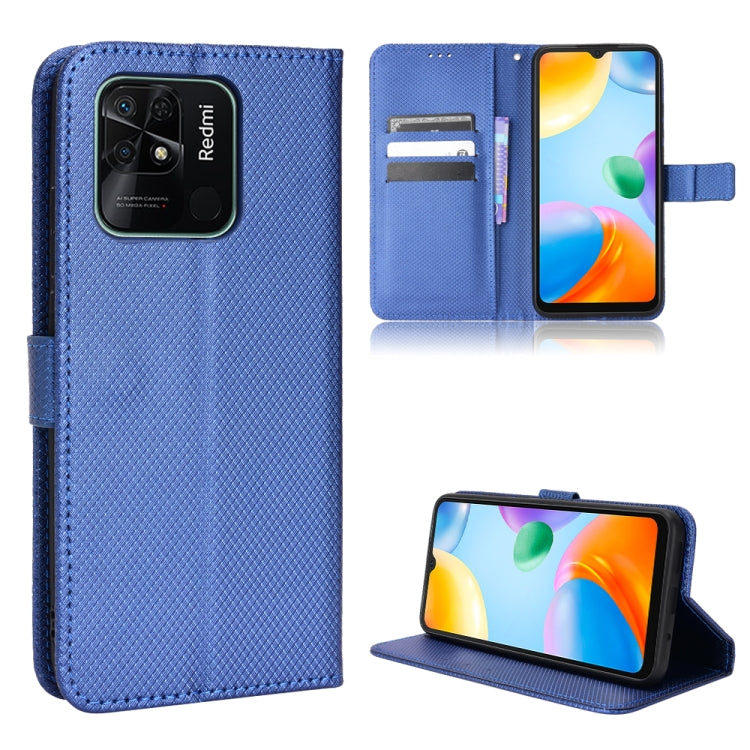 Custodia per telefono in pelle con trama a diamante, For Xiaomi Redmi 10C, For Xiaomi Redmi K30 Pro / Poco F2 Pro, For Xiaomi Redmi K40S, For Xiaomi Redmi K50 / K50 Pro