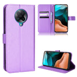 Custodia per telefono in pelle con trama a diamante, For Xiaomi Redmi 10C, For Xiaomi Redmi K30 Pro / Poco F2 Pro, For Xiaomi Redmi K40S, For Xiaomi Redmi K50 / K50 Pro