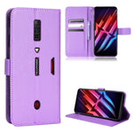 Custodia per telefono in pelle con trama a diamante, For ZTE nubia Red Magic 6 / 6 Pro, For Oukitel C23 Pro, For Sony Xperia 5 III, For Xiaomi Mi 10 Ultra