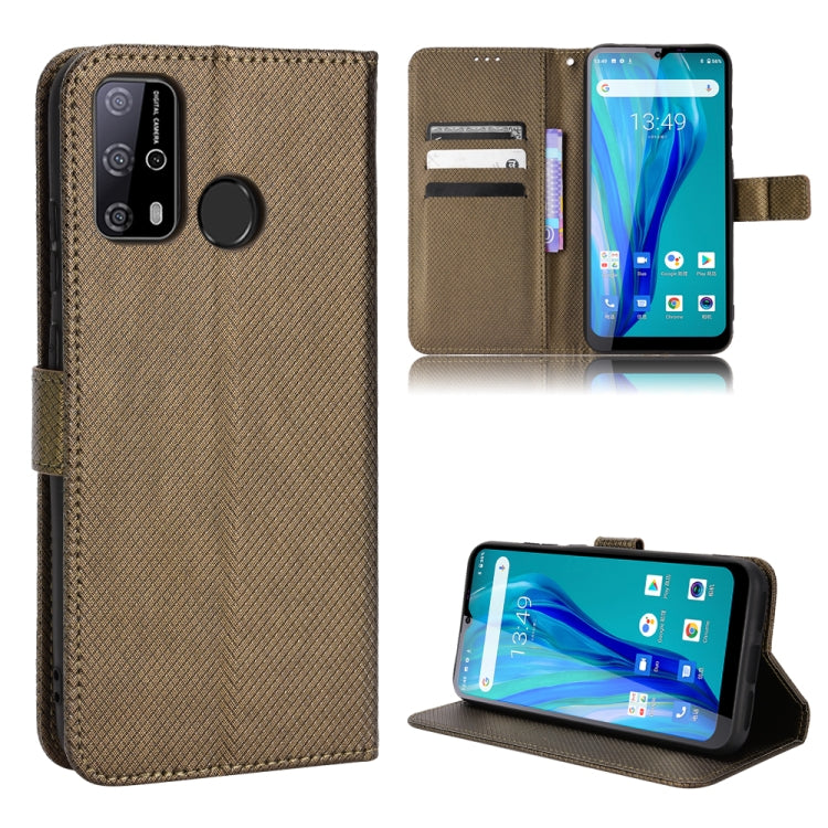 Custodia per telefono in pelle con trama a diamante, For ZTE nubia Red Magic 6 / 6 Pro, For Oukitel C23 Pro, For Sony Xperia 5 III, For Xiaomi Mi 10 Ultra