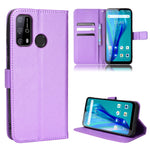 Custodia per telefono in pelle con trama a diamante, For ZTE nubia Red Magic 6 / 6 Pro, For Oukitel C23 Pro, For Sony Xperia 5 III, For Xiaomi Mi 10 Ultra