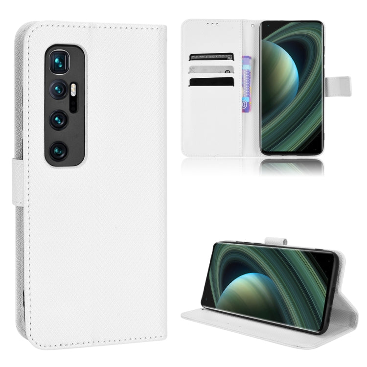 Custodia per telefono in pelle con trama a diamante, For ZTE nubia Red Magic 6 / 6 Pro, For Oukitel C23 Pro, For Sony Xperia 5 III, For Xiaomi Mi 10 Ultra