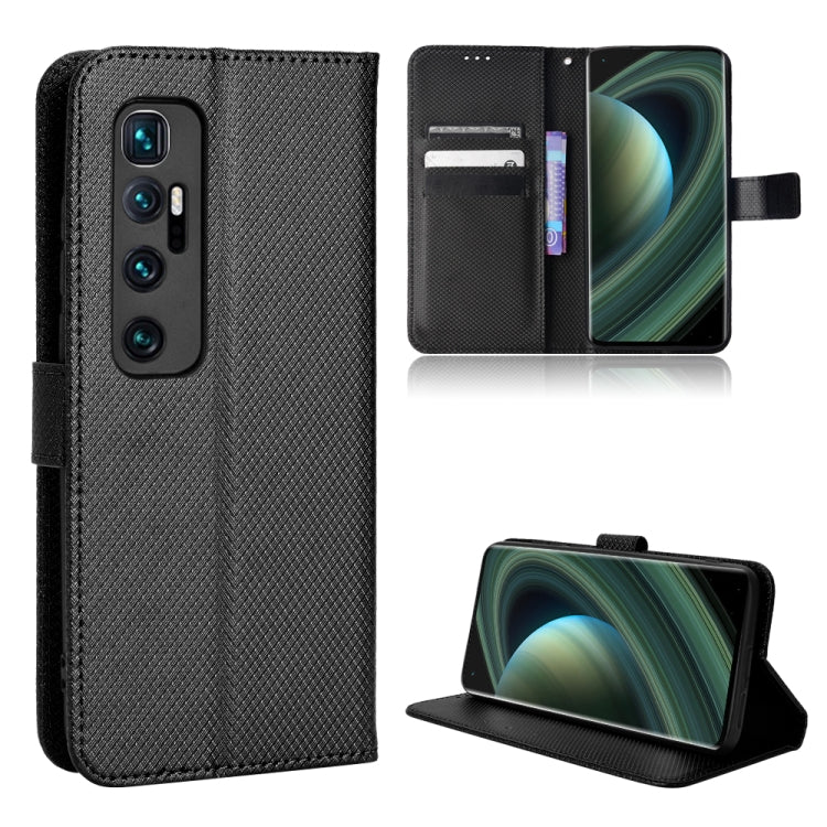 Custodia per telefono in pelle con trama a diamante, For ZTE nubia Red Magic 6 / 6 Pro, For Oukitel C23 Pro, For Sony Xperia 5 III, For Xiaomi Mi 10 Ultra