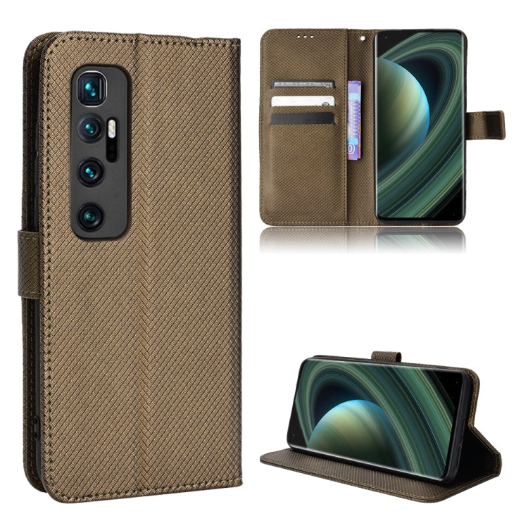 Custodia per telefono in pelle con trama a diamante, For ZTE nubia Red Magic 6 / 6 Pro, For Oukitel C23 Pro, For Sony Xperia 5 III, For Xiaomi Mi 10 Ultra
