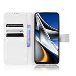 Custodia per telefono in pelle con trama a diamante, For Xiaomi Poco M4 Pro 4G Big Hole, For Xiaomi Poco M4 Pro 4G Fine Hole, For Xiaomi Poco M4 Pro 5G Big Hole, For Xiaomi Poco M4 Pro 5G Fine Hole