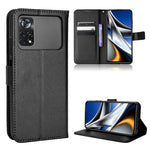 Custodia per telefono in pelle con trama a diamante, For Xiaomi Poco M4 Pro 4G Big Hole, For Xiaomi Poco M4 Pro 4G Fine Hole, For Xiaomi Poco M4 Pro 5G Big Hole, For Xiaomi Poco M4 Pro 5G Fine Hole