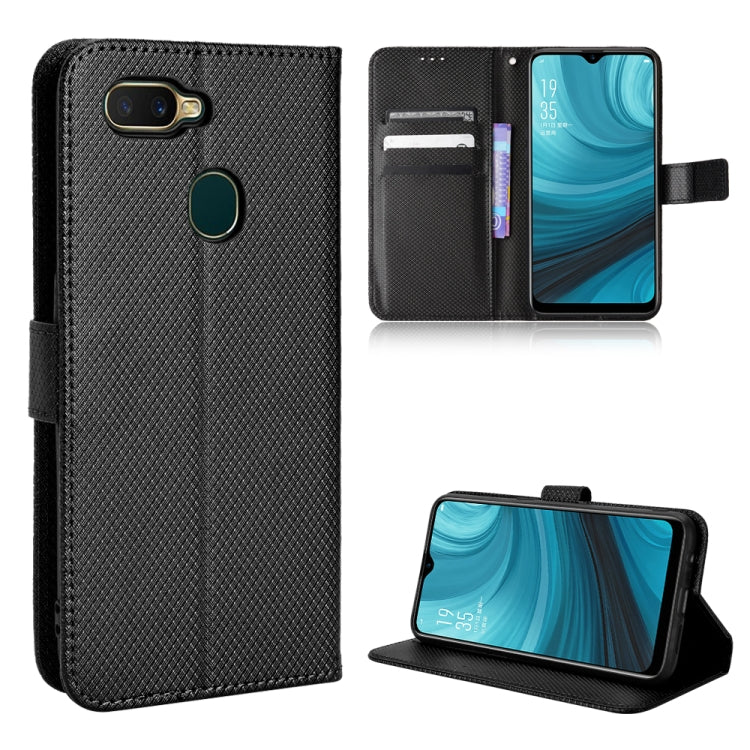 Custodia per telefono in pelle con trama a diamante, For OnePlus Nord CE 2 5G, For OPPO A7 / AX7 / A5s / AX5s / A21, For OPPO Find X5 Pro, For OPPO Find X5
