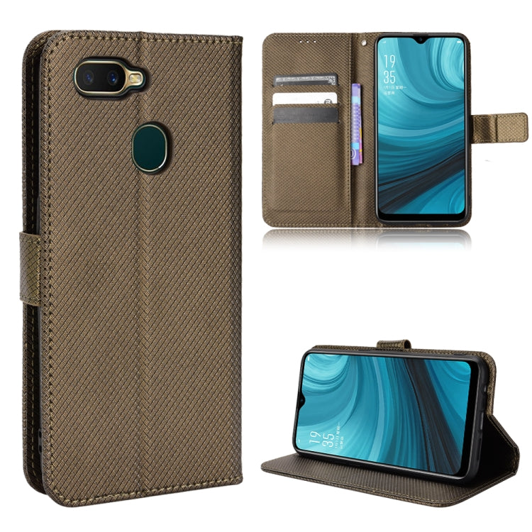 Custodia per telefono in pelle con trama a diamante, For OnePlus Nord CE 2 5G, For OPPO A7 / AX7 / A5s / AX5s / A21, For OPPO Find X5 Pro, For OPPO Find X5