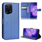 Custodia per telefono in pelle con trama a diamante, For OnePlus Nord CE 2 5G, For OPPO A7 / AX7 / A5s / AX5s / A21, For OPPO Find X5 Pro, For OPPO Find X5